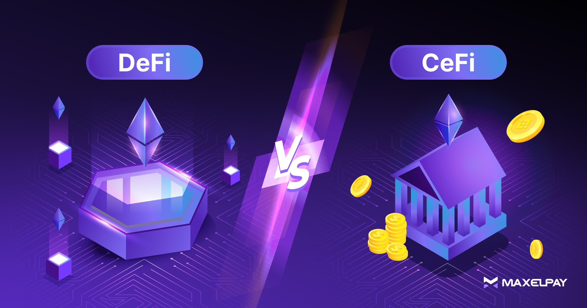 Decentralized Finance (DeFi) VS Centralized Finance (CeFi)